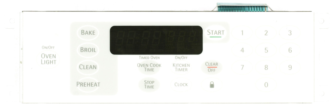 Kenmore 316127901-White Range Control Board 