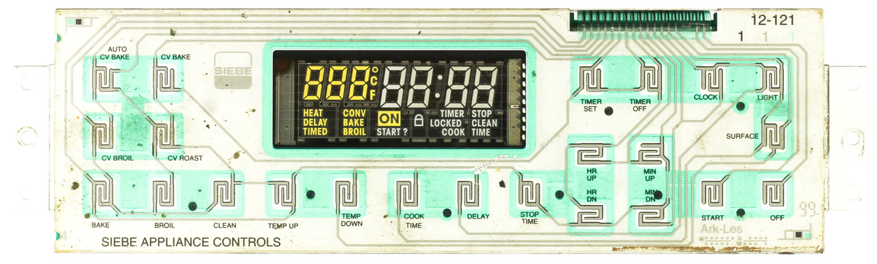 Whirlpool 9753636 Range Control Board - No Overlay