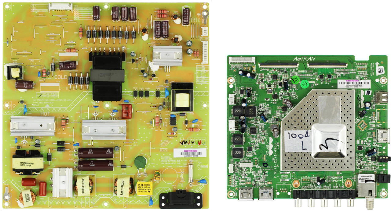 Hitachi LE55V707 Complete TV Repair Parts Kit -Version 1