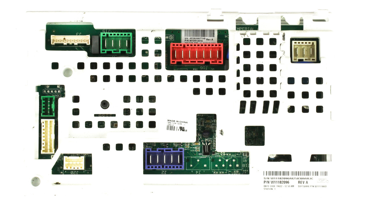 Whirlpool W11182096 Washer Control Board