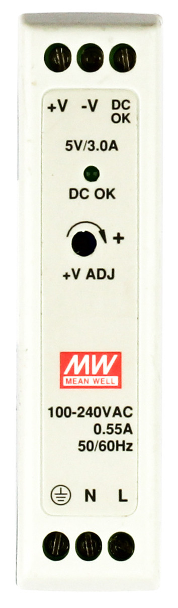 Mean Well MDR-20-5 DIN-Rail Power Supply