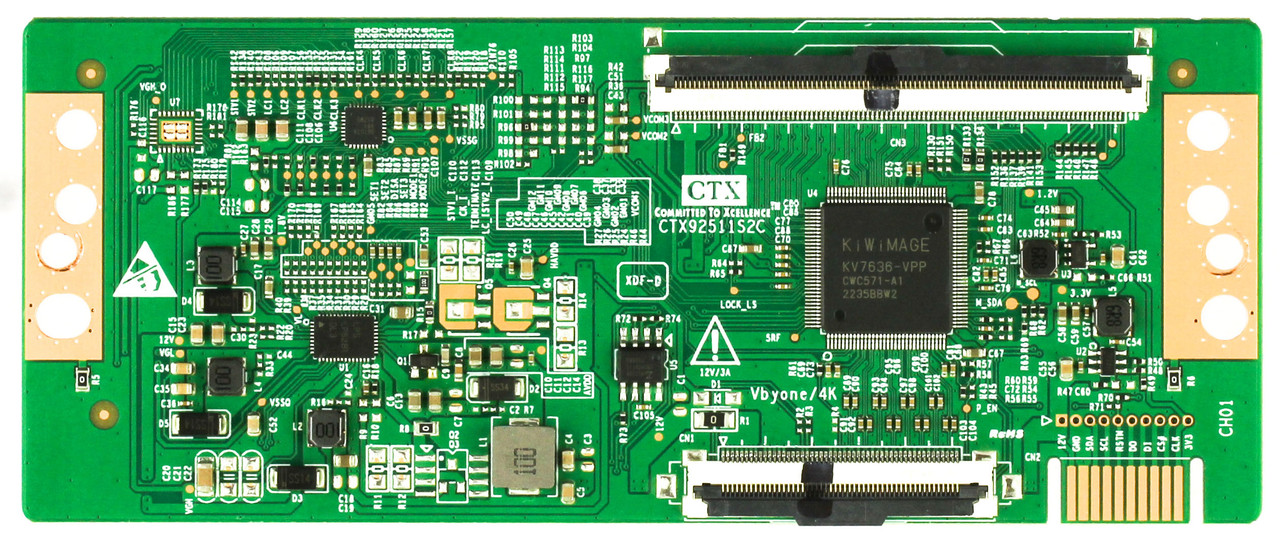 CTX92511S2C JE695R3HD7L.4K T-Con Board