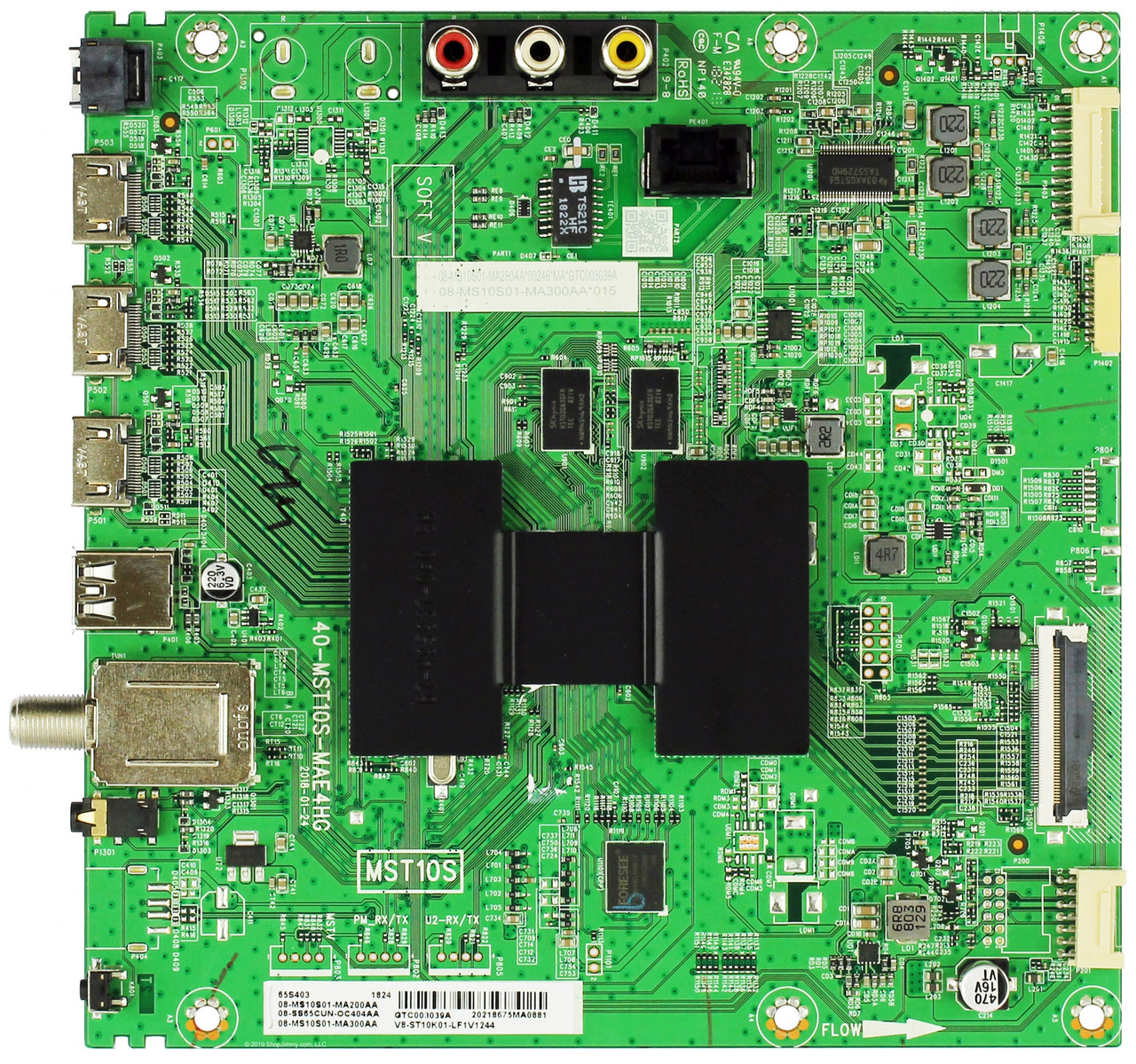 TCL Main Board for 65S403 - Version 2 SEE NOTE