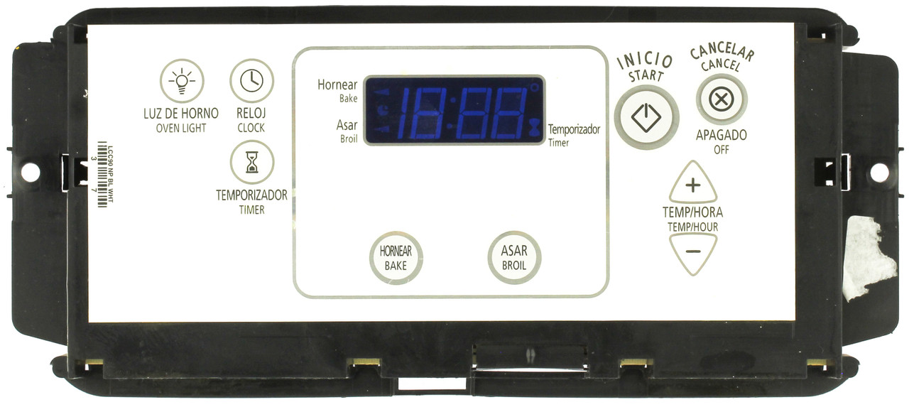 Whirlpool W10312662-White  Range Control Board 