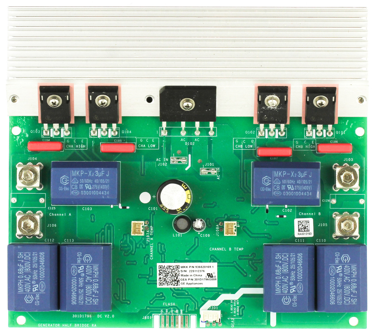 GE WB27X44892 Range Right Generator Board