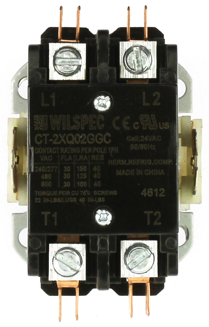 Wilspec CT-2XQ02GGC Definite Purpose Contactor