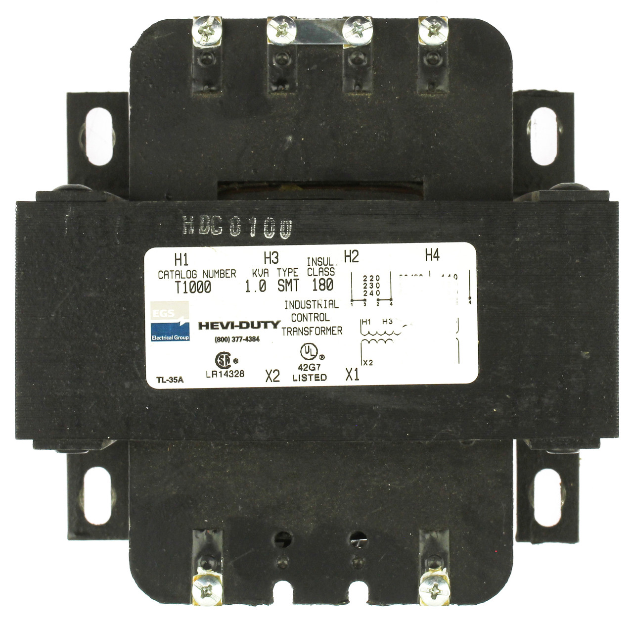EGS TL-35A Heavy Duty Transformer