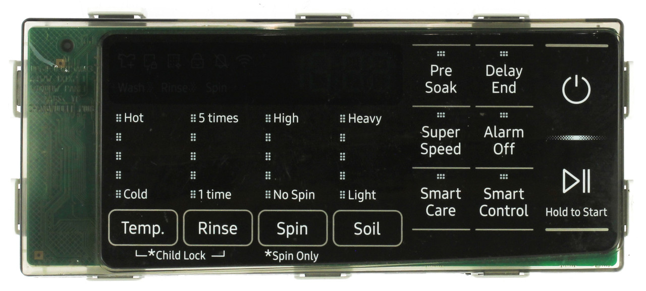 Samsung Washer DC97-22462V Control Board 