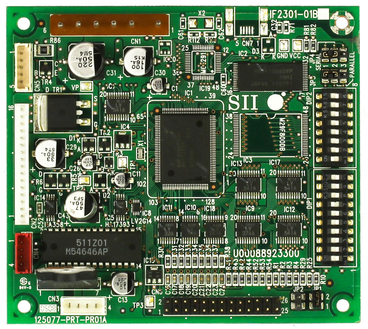Seiko Instruments 125077-PRT-PR01A Industrial Computer Control Board