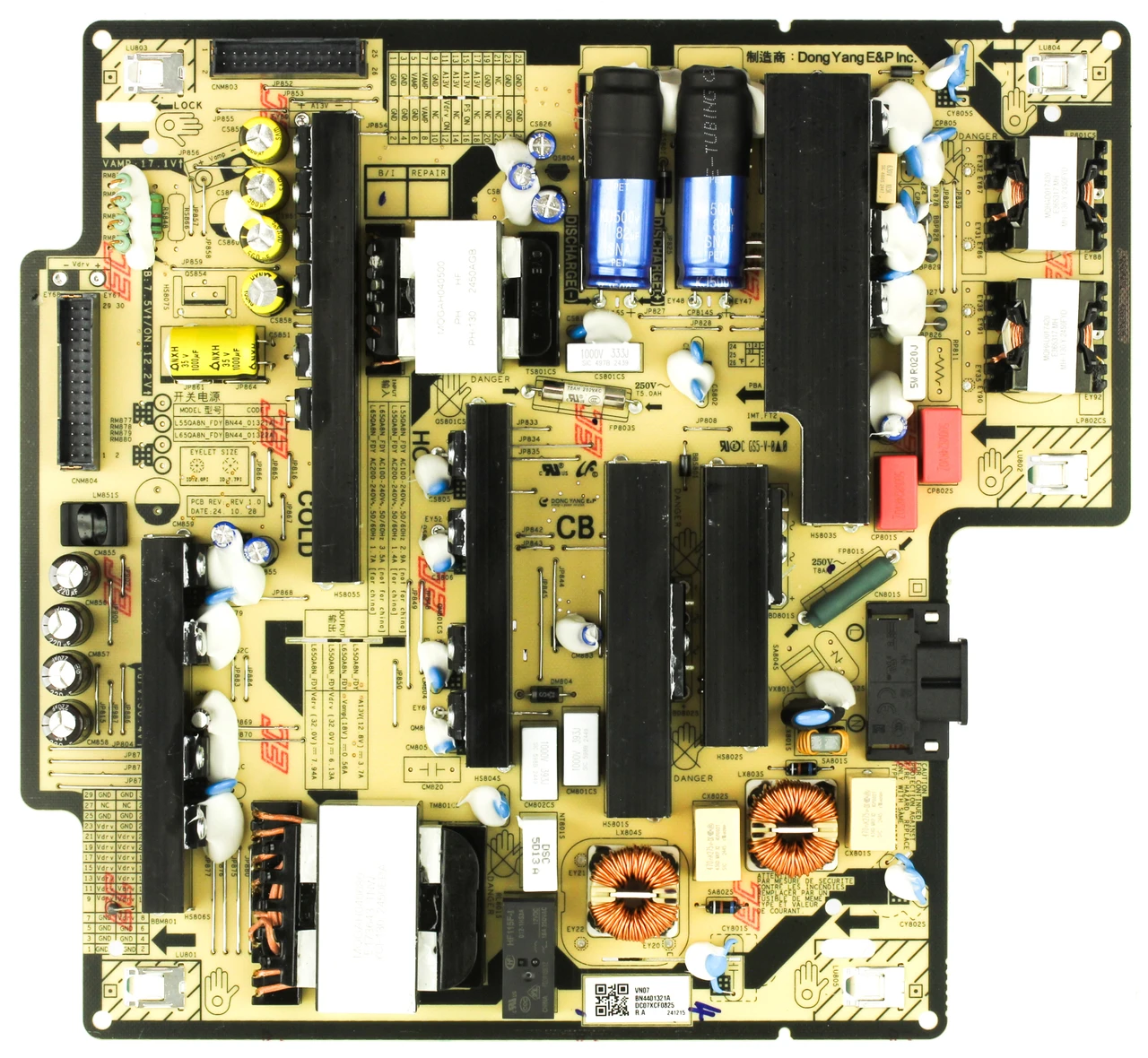Samsung BN44-01321A Power Supply Board