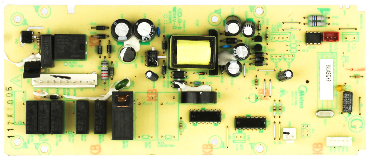 GE EMLAAJ3-02-K-P Microwave Control Board