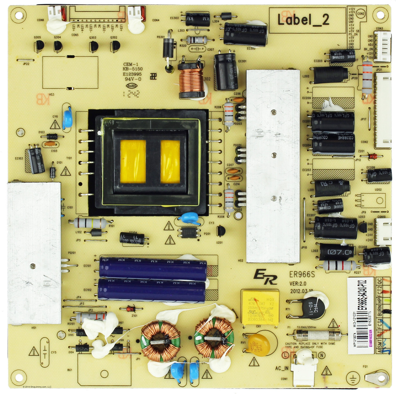 Coby E3-96614032-ER Power Supply / LED Board for LEDTV3256