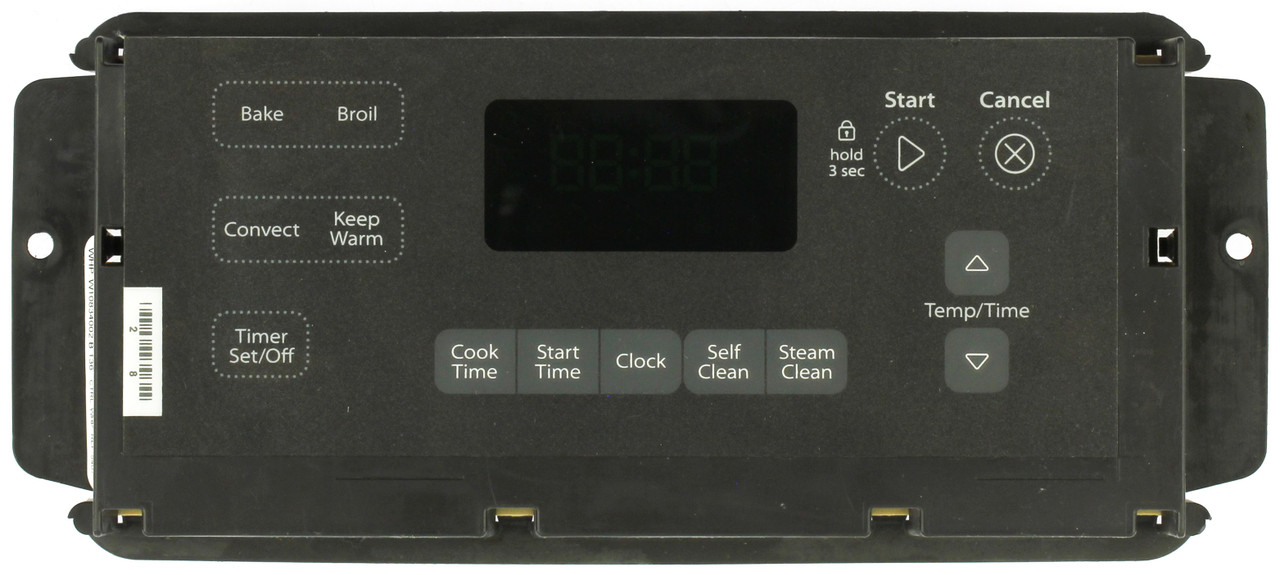 Whirlpool W10834002 Range Control Board - Gray Overlay
