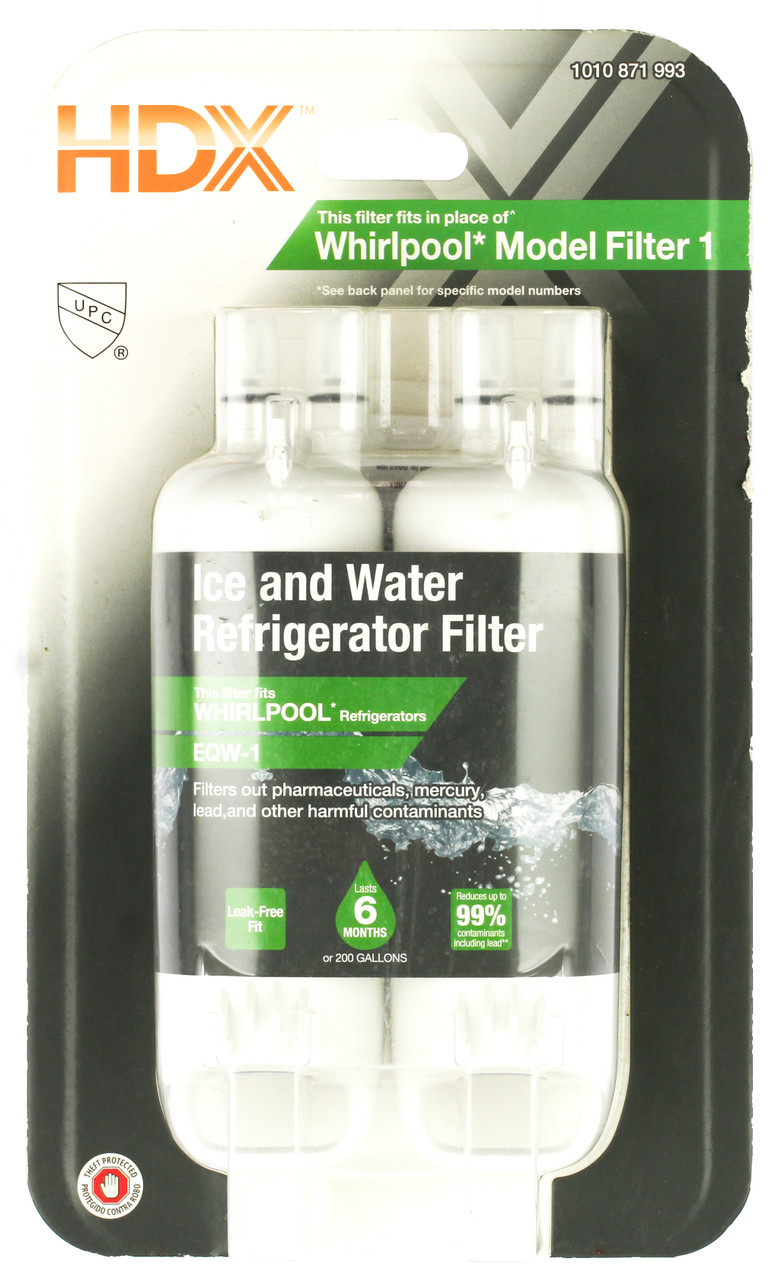 Whirlpool EQW-1 Refrigerator Everydrop Water Filter 