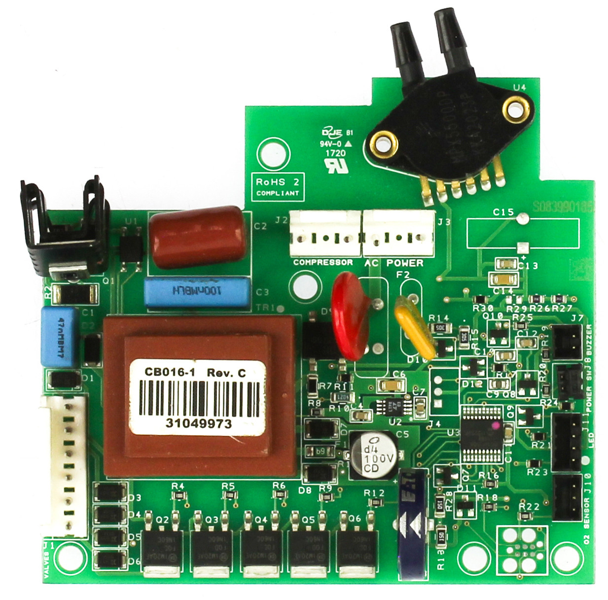 AirSep CB016-1 Oxygen Concentrator Control Board