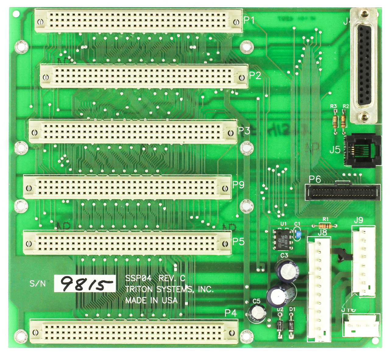 Triton ATM SSP04 6 Slot PC Circuit Board