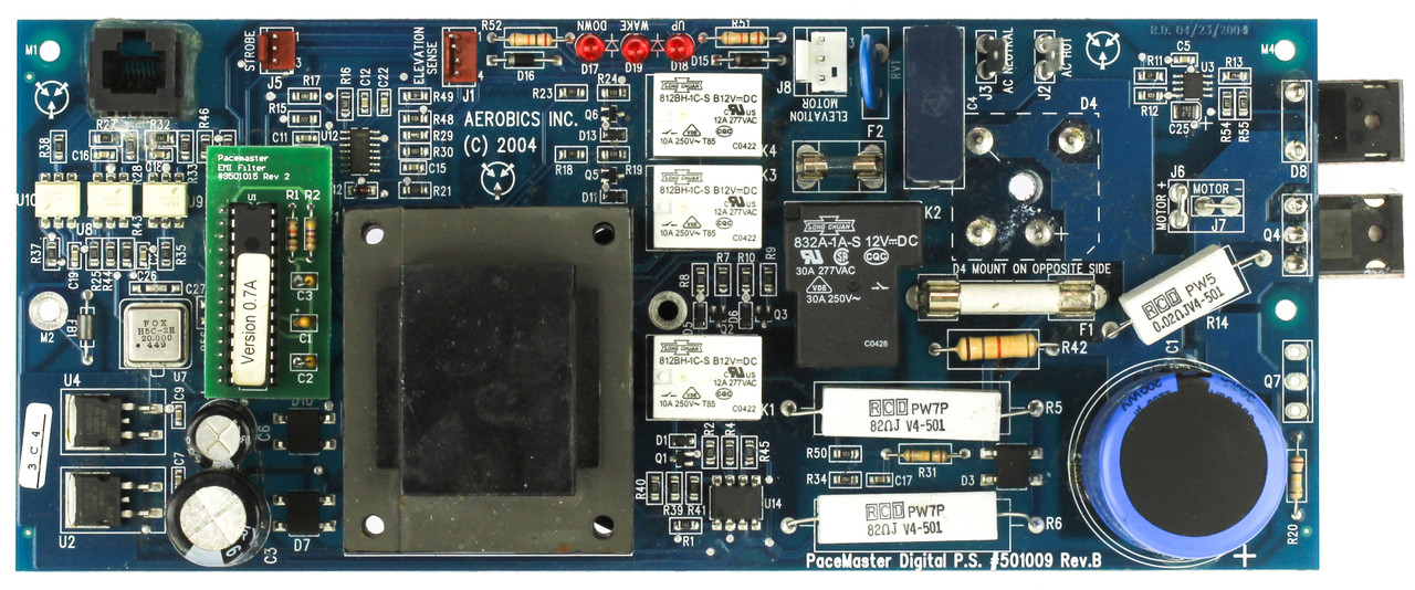 Aerobics PaceMaster Pro 501009 Control board