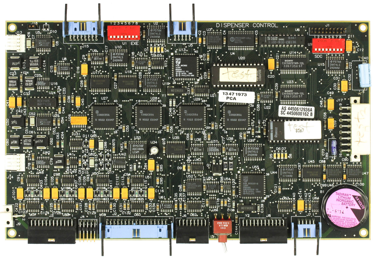NCR CAD738 445-0600161 Dispenser CIRCUIT BOARD T64492