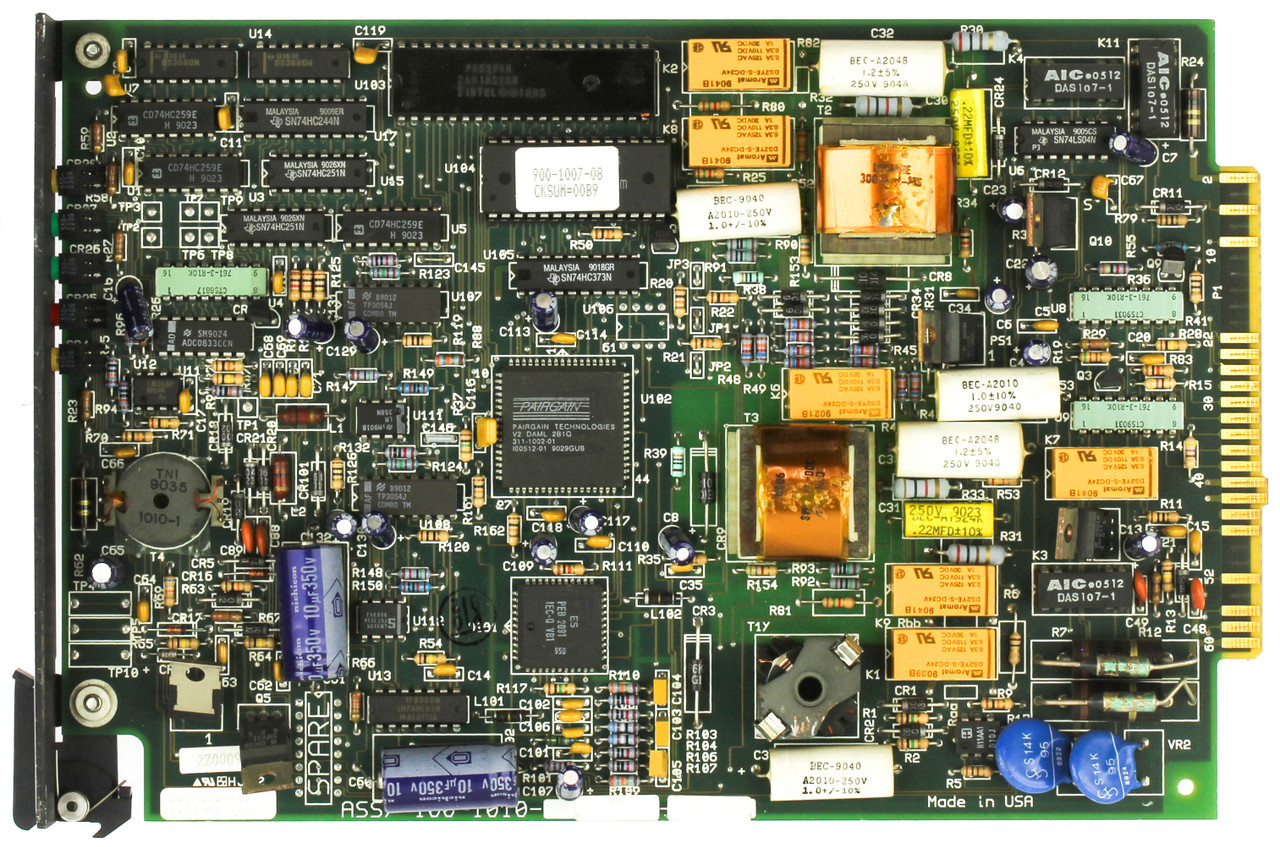 Pairgain 100-1010-01 Line Unit Control Board For LU 211