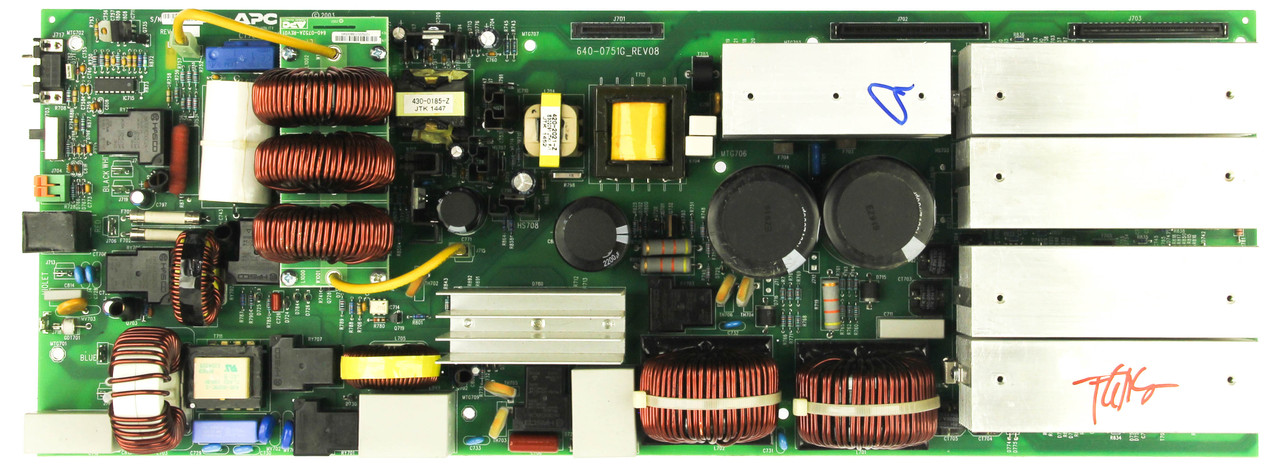 APC 640-0751G Rev08 Lynx II Power Supply Board