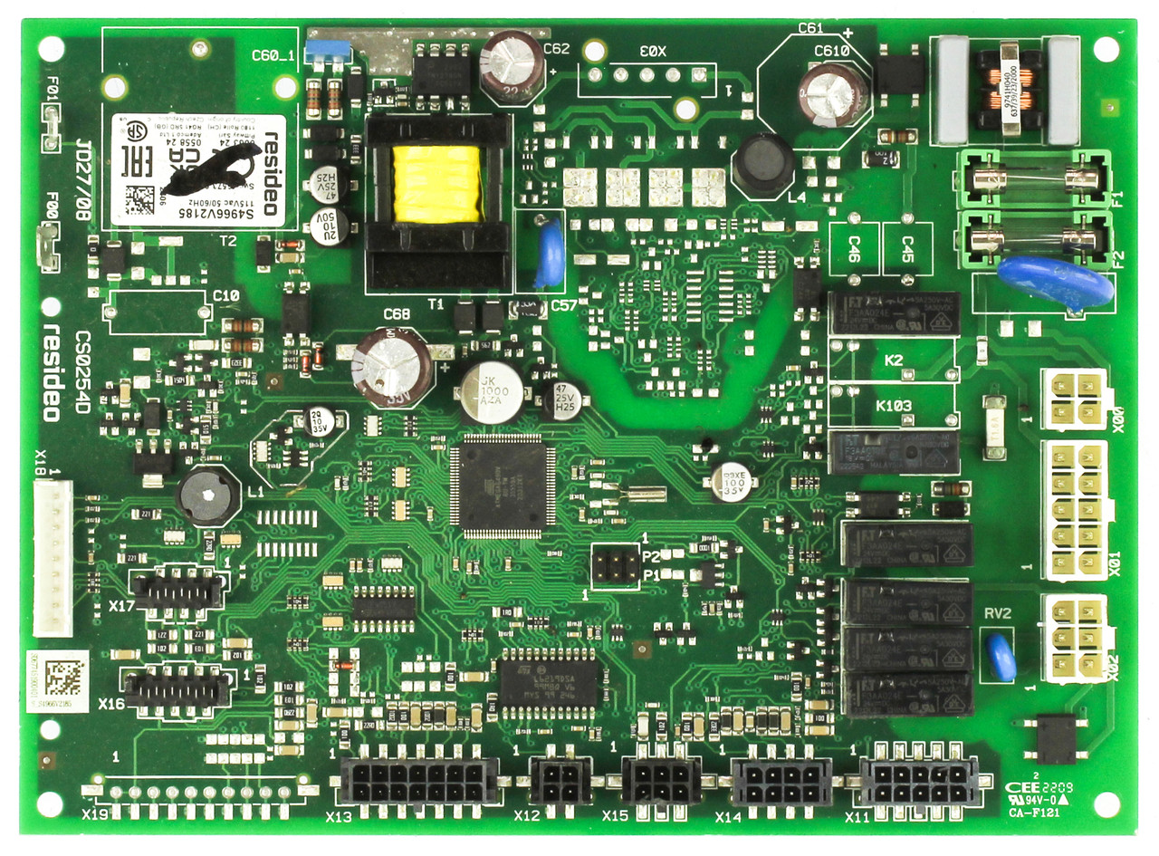 Resideo Prestige Triangle Tube Boiler S4966V2185 CS0254D Control Board