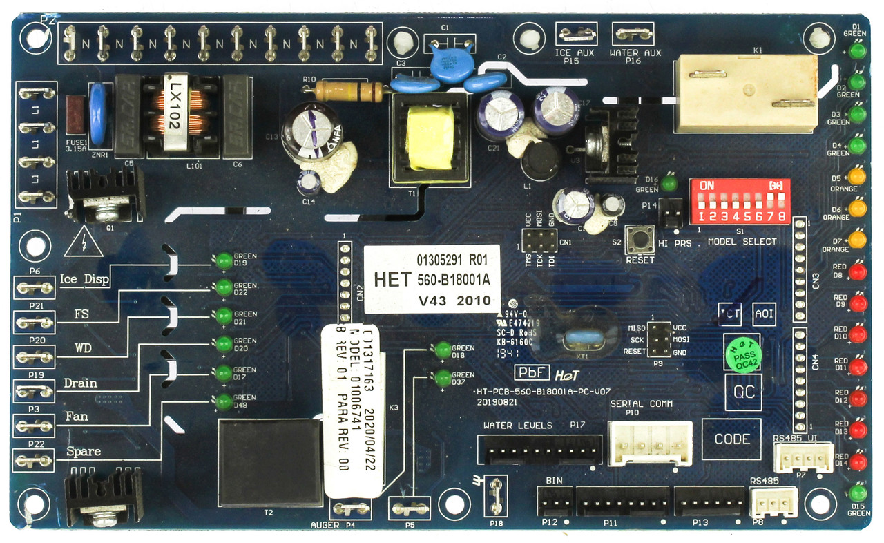 Follett Ice Machine HT-PCB-560-B18001A-PC-V07 Sensor Control Board