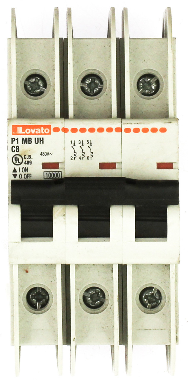 Lovato P1-MB-UH-C8 Miniature Circuit Breaker
