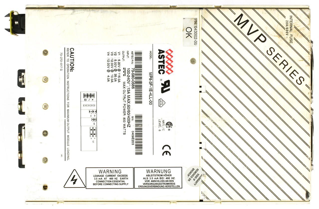 Astec MP8-3F-1E-4LL-00 800W Power Supply