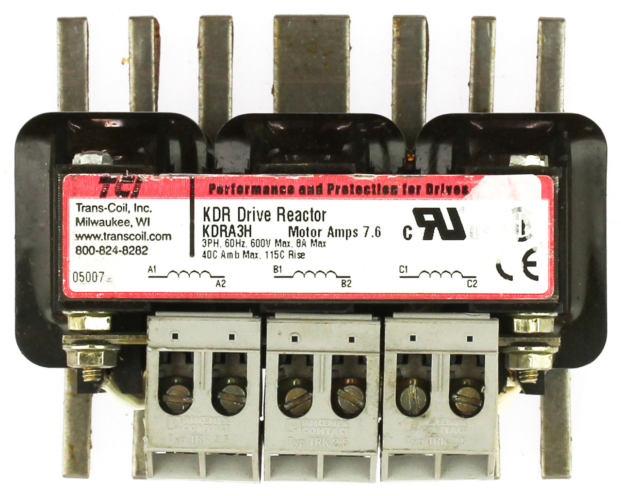 TCI KDRA3H KDR Drive Reactor