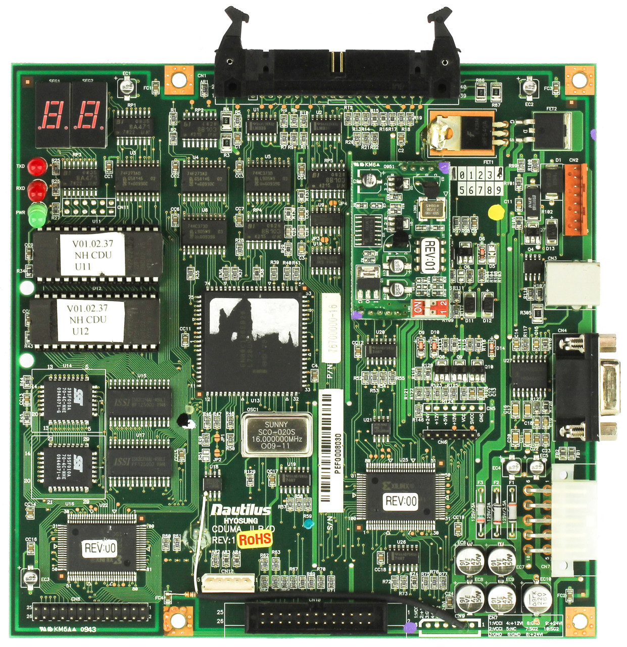 Hyosung 76700000-16 ATM CDU Controller Board