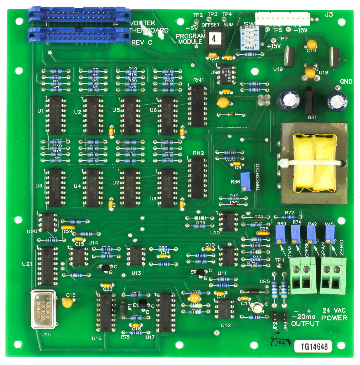 Tek-Air SYSTEMS TG14648 Control Board
