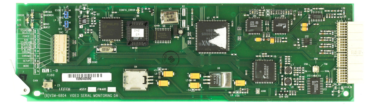 Leitch VSM-6804 Video Serial Monitoring DA Card