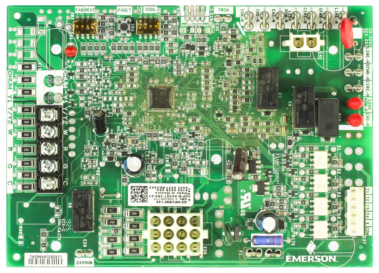 Emerson Furnace 50X57-289-01 Control Board