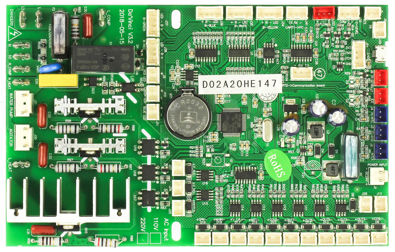 DaVinci Water Pump WODA18DP001 Control Board