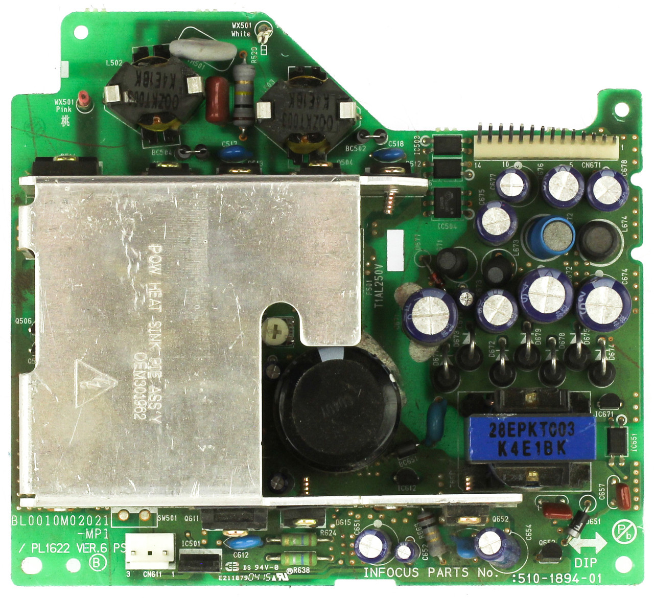 InFocus 510-1894-01 Power Supply