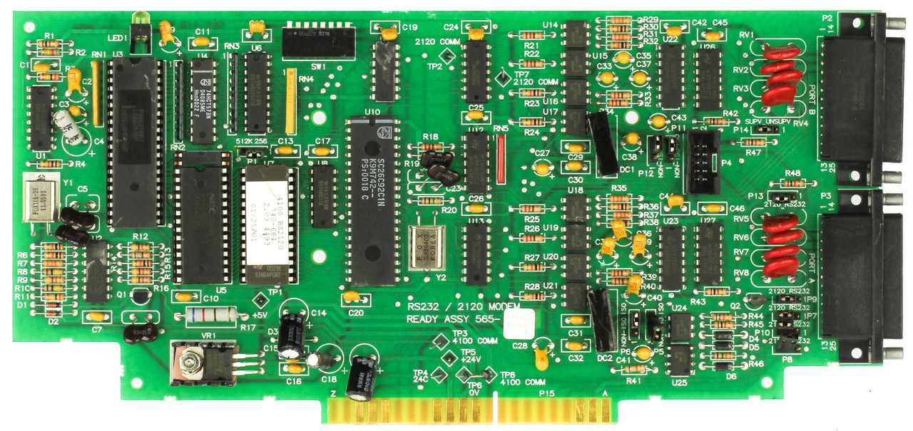 Simplex 4100 RS232 / 2120 565-415 Modem Card