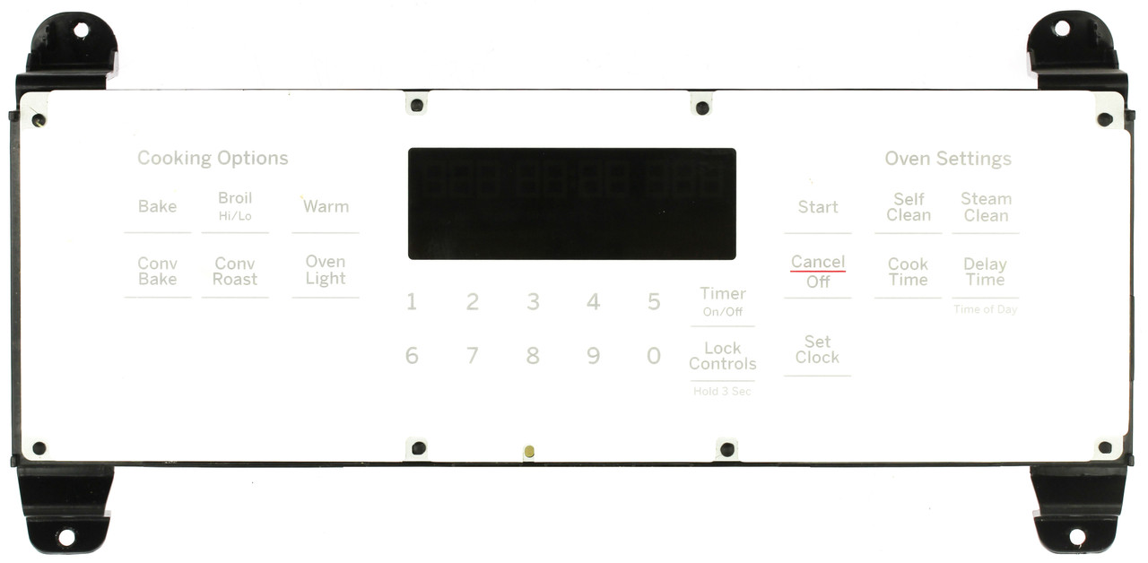 GE Oven 191D8545G076 789943-00 WB27X33125 Control Board - white 