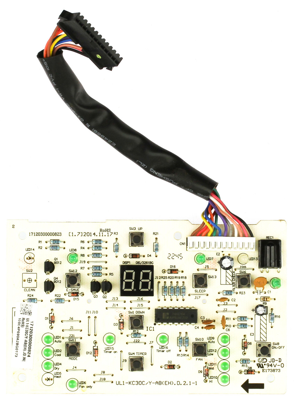 Midea Air Conditioner 17220300A21333 Control Board