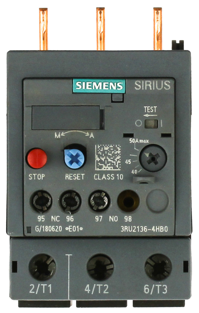 Siemens 3RU2136-4HB0 Programmable Relay