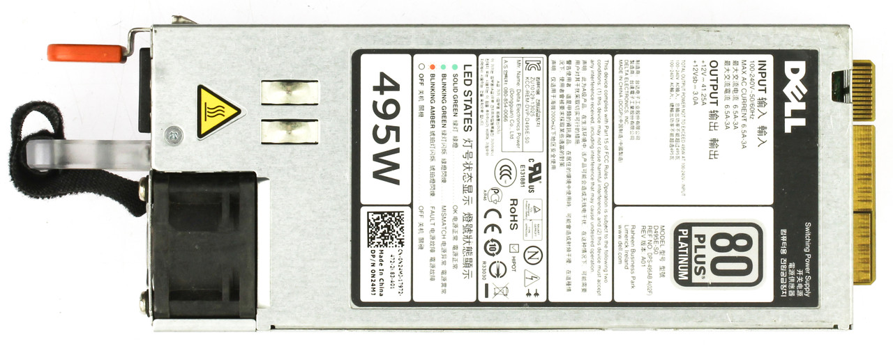 DELL DPS-495AB 495W  Power Supply