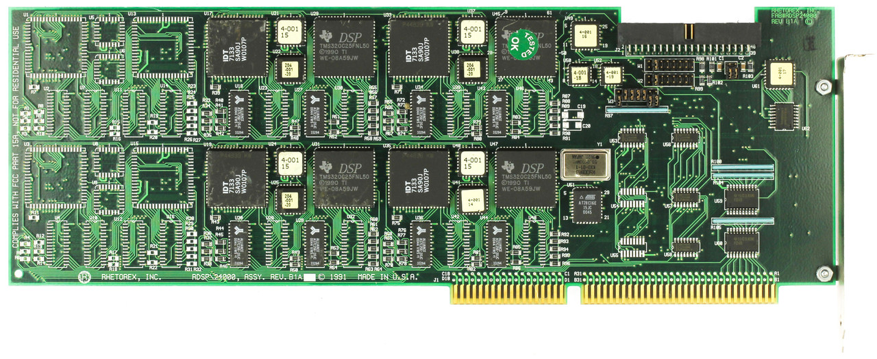 Rhetorex RDSP24000 4 Port Voicemail ISA Board