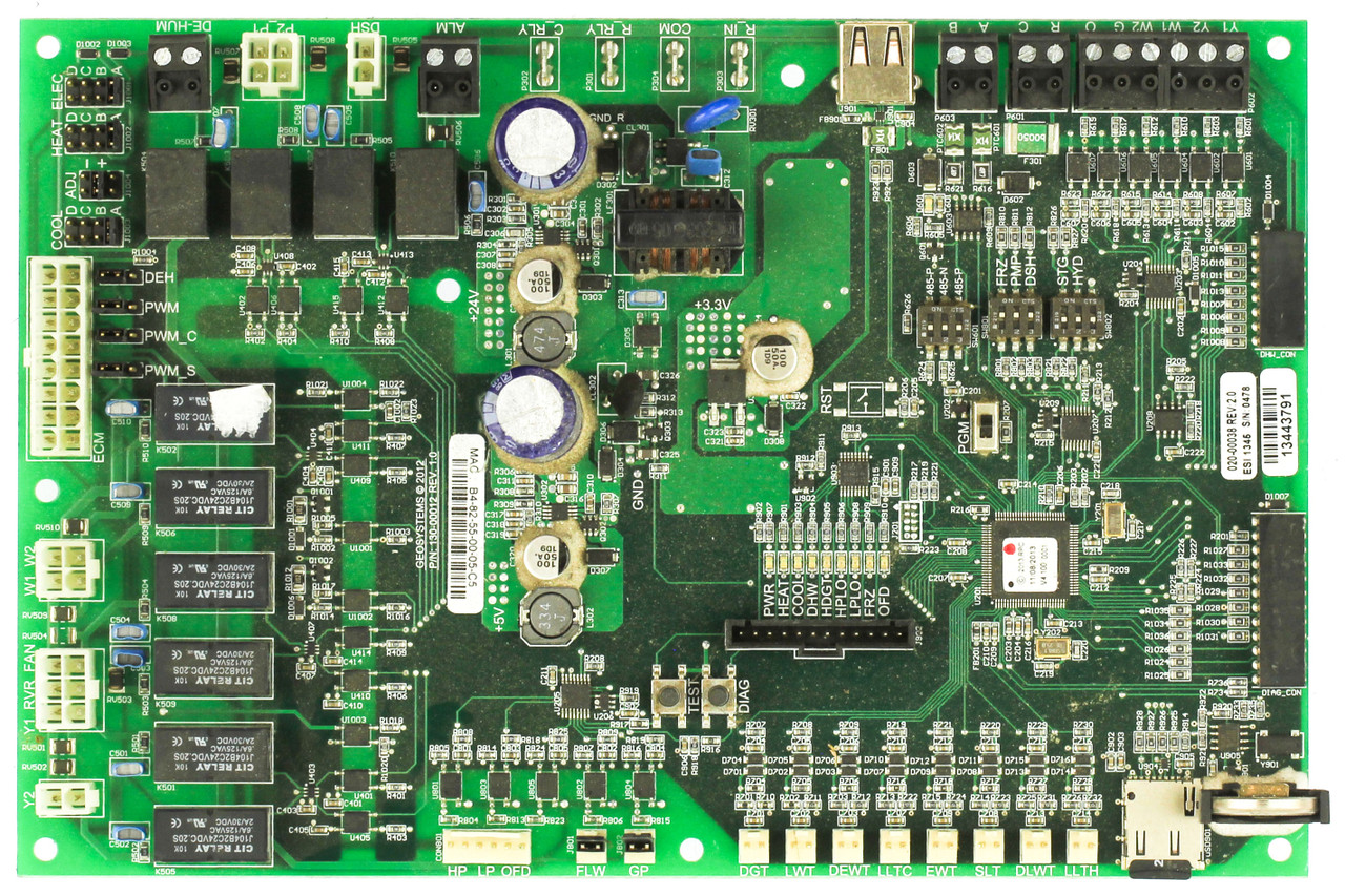 Geosystems 020-00038 Control Board