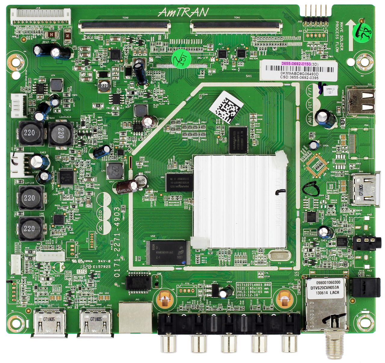 JVC 3655-0692-0150 (0171-2271-4903) Main Board for SP55M-C