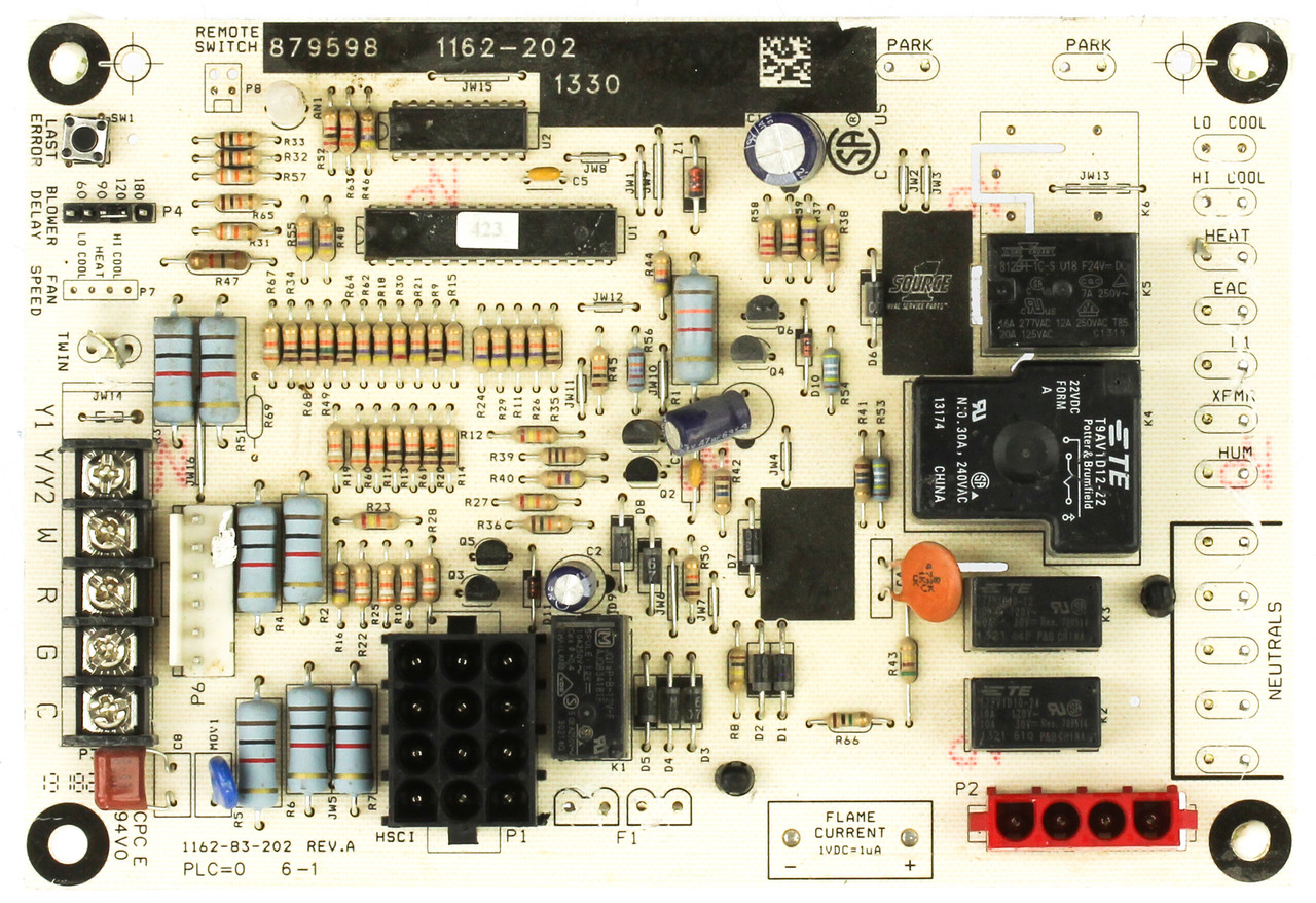 York 1162-202 Furnace Control Board