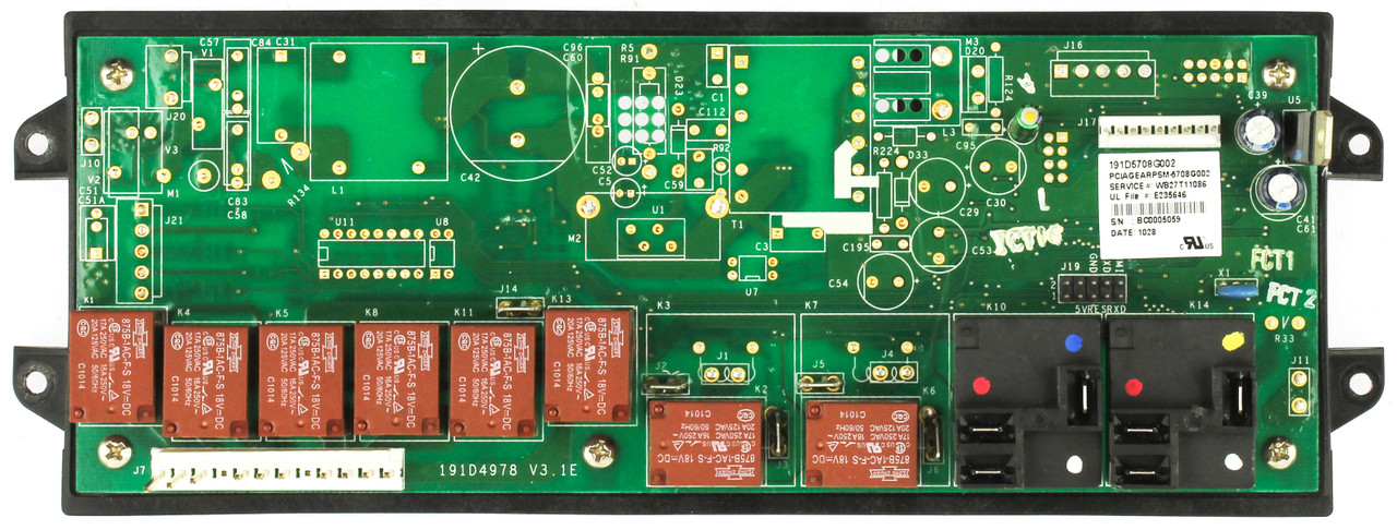 GE WB27T11086 Range Control Board 