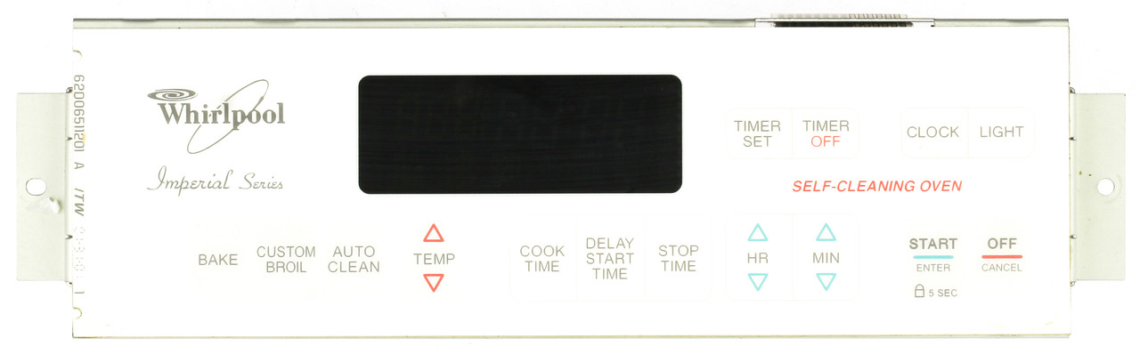 Whirlpool 8272294-White Range Control Board