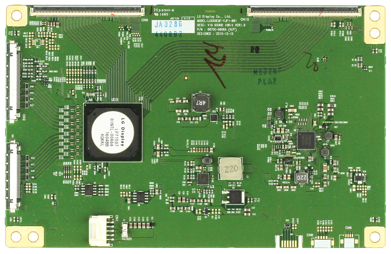 LG 6870C-0606A T-Con Board for 65UH9500-UA.BUSWLJR