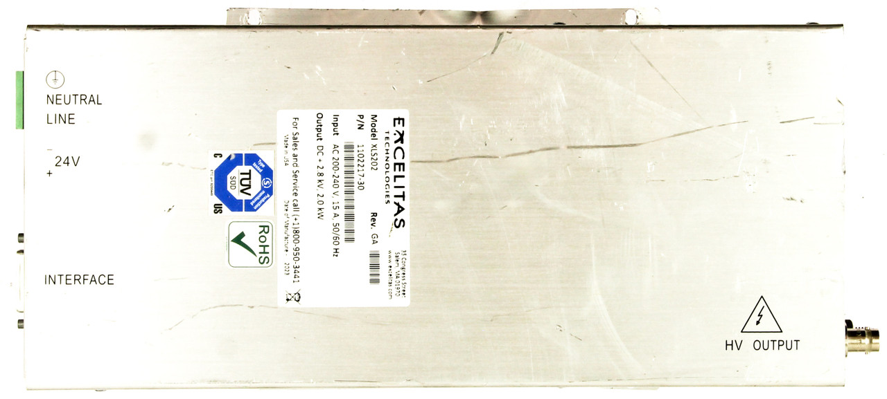 EXCELITAS 1102217-30 200-240V 2.0KW Power Supply