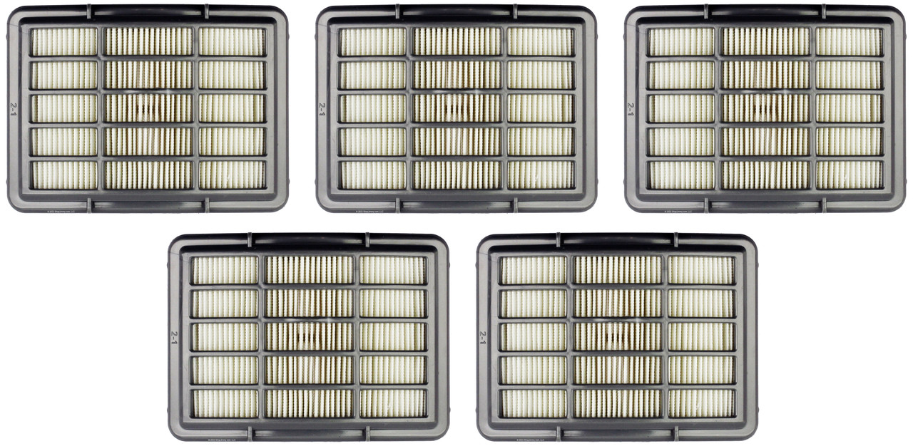 5-PACK Shark HEPA Air Filter (XHF350) for Navigator Vacuums