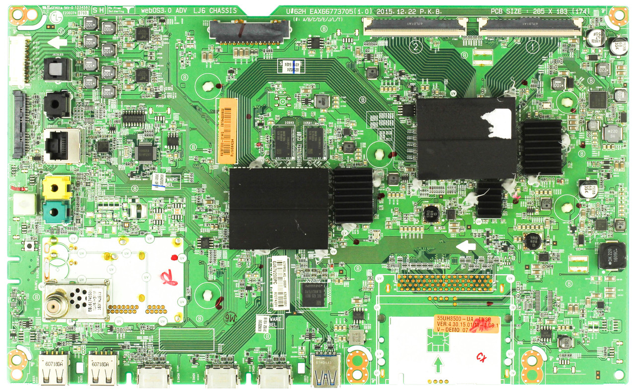 LG EBT64223302 Main Board for 55UH8500-UA.BUSWLJR